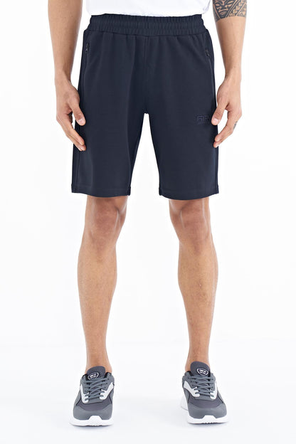 Ryan Navy Blue Standard Fit Men's Shorts - 81239