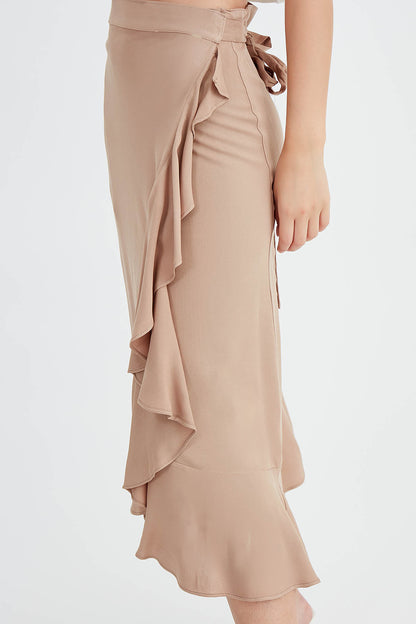 SKIRT WITH MIDI HEIGHT