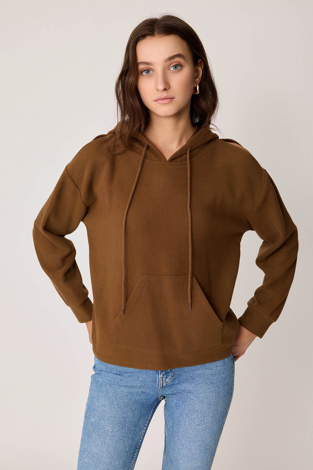 KANGAROO POCKET HOODIE SWEATSHIRT