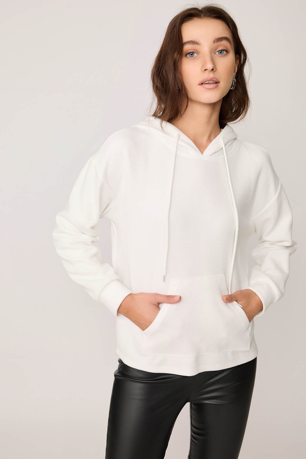 KANGAROO POCKET HOODIE SWEATSHIRT