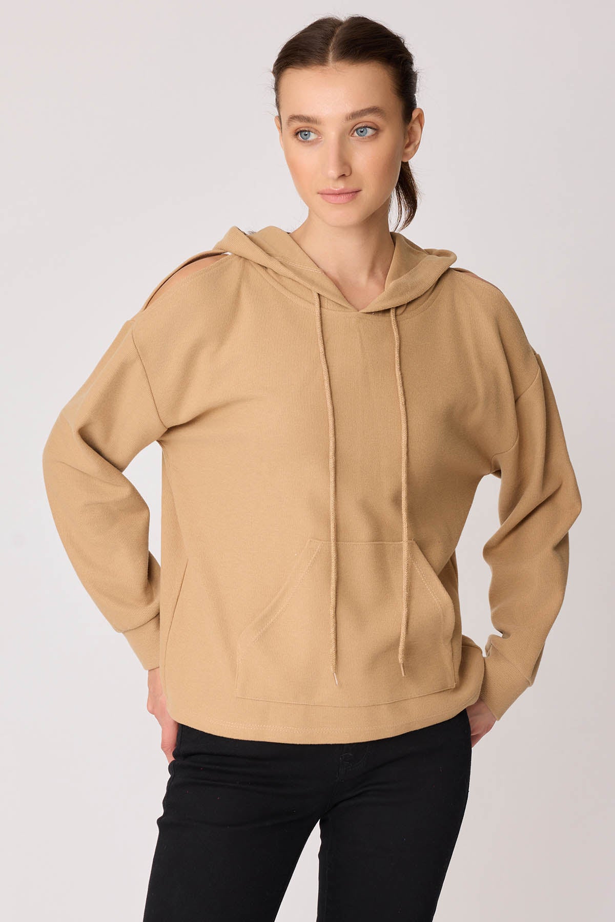 KANGAROO POCKET HOODIE SWEATSHIRT