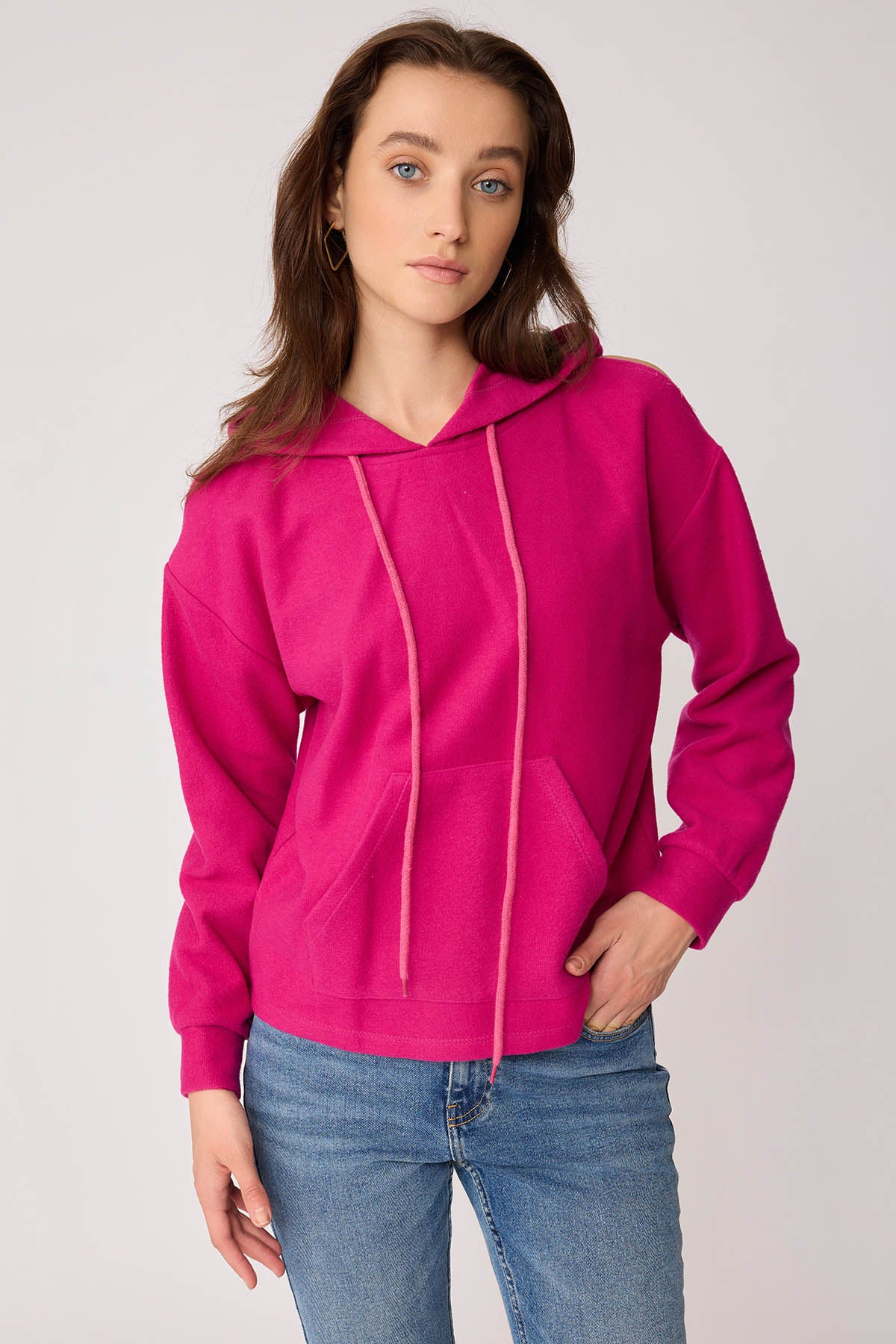 KANGAROO POCKET HOODIE SWEATSHIRT