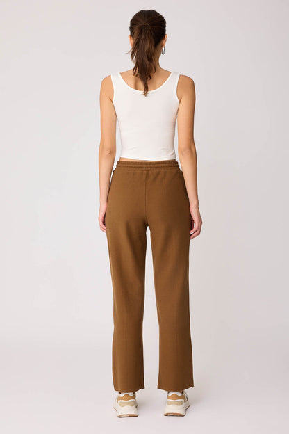 FRONT-STITCHED LOOSE TRACKSUIT TROUSERS