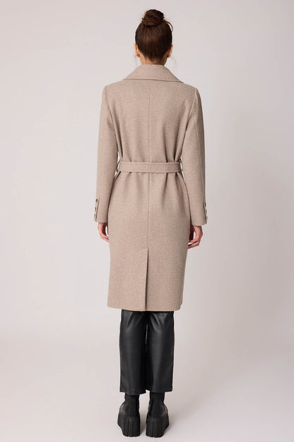 LONG JACKET WITH FRONT BUTTONS