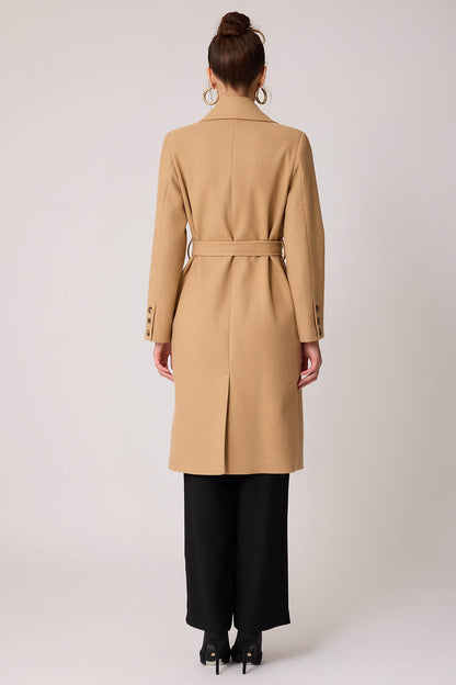 LONG JACKET WITH FRONT BUTTONS