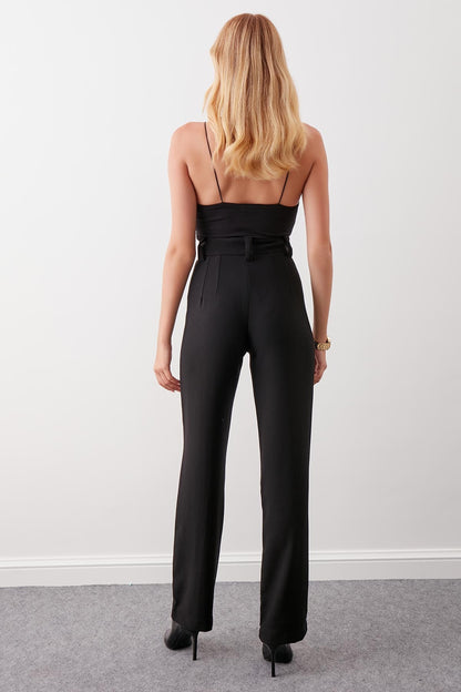 FULL TRACK TROUSERS WITH DETAILED BUTTONS