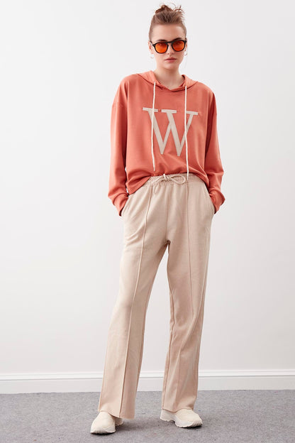 FRONT-STITCHED LACED TRACKSUIT