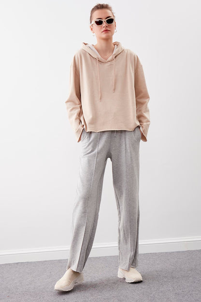 FRONT-STITCHED LACED TRACKSUIT