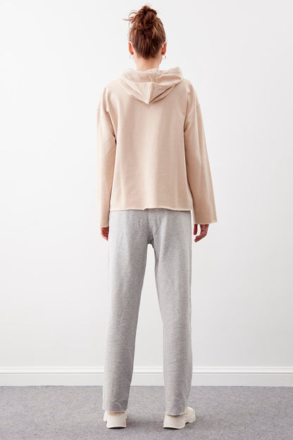 FRONT-STITCHED LACED TRACKSUIT