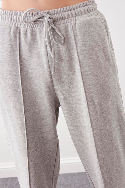FRONT-STITCHED LACED TRACKSUIT
