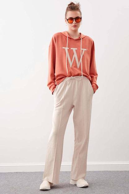 FRONT-STITCHED LACED TRACKSUIT