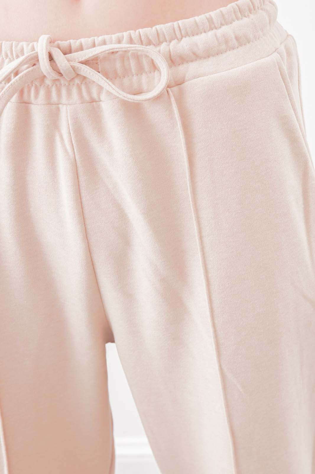 FRONT-STITCHED LACED TRACKSUIT