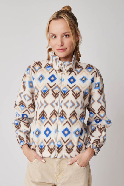 POLAR JACKET WITH ZIPPERED FRONT