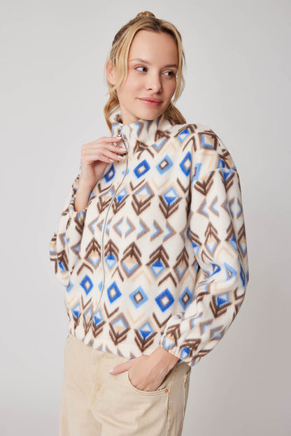 POLAR JACKET WITH ZIPPERED FRONT