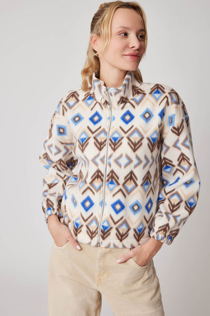 POLAR JACKET WITH ZIPPERED FRONT