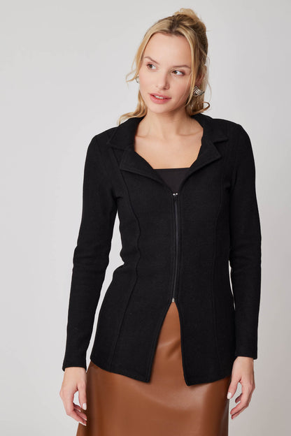 ZIPPERED JACKET