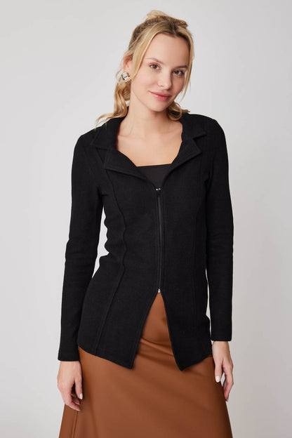 ZIPPERED JACKET