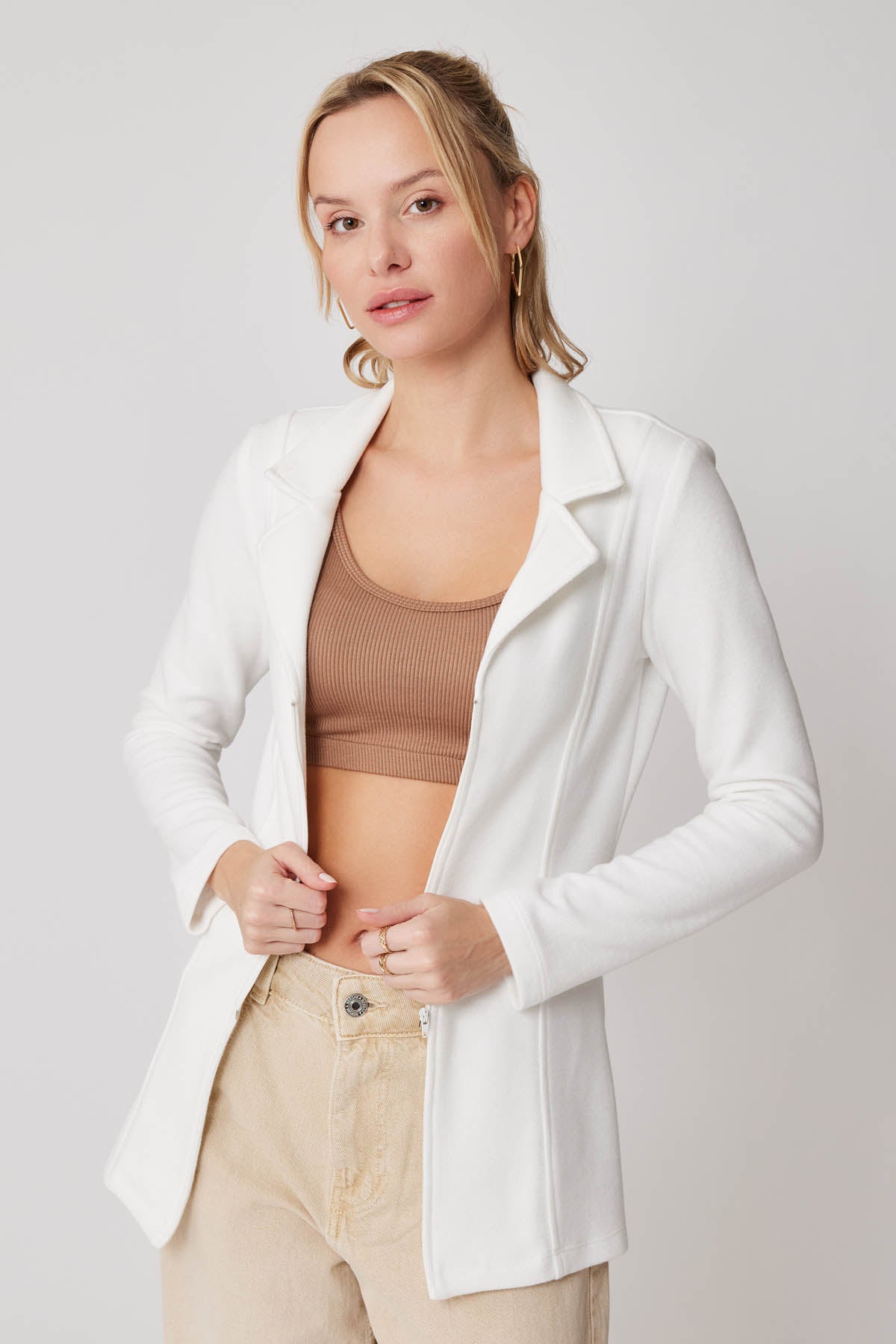 ZIPPERED JACKET