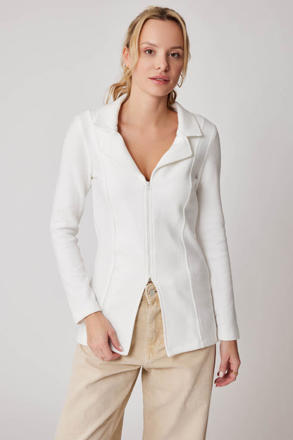 ZIPPERED JACKET
