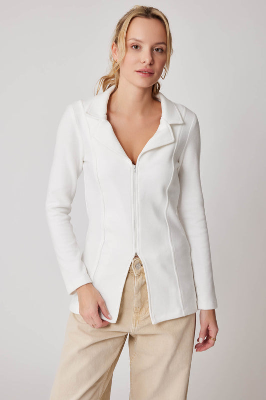ZIPPERED JACKET