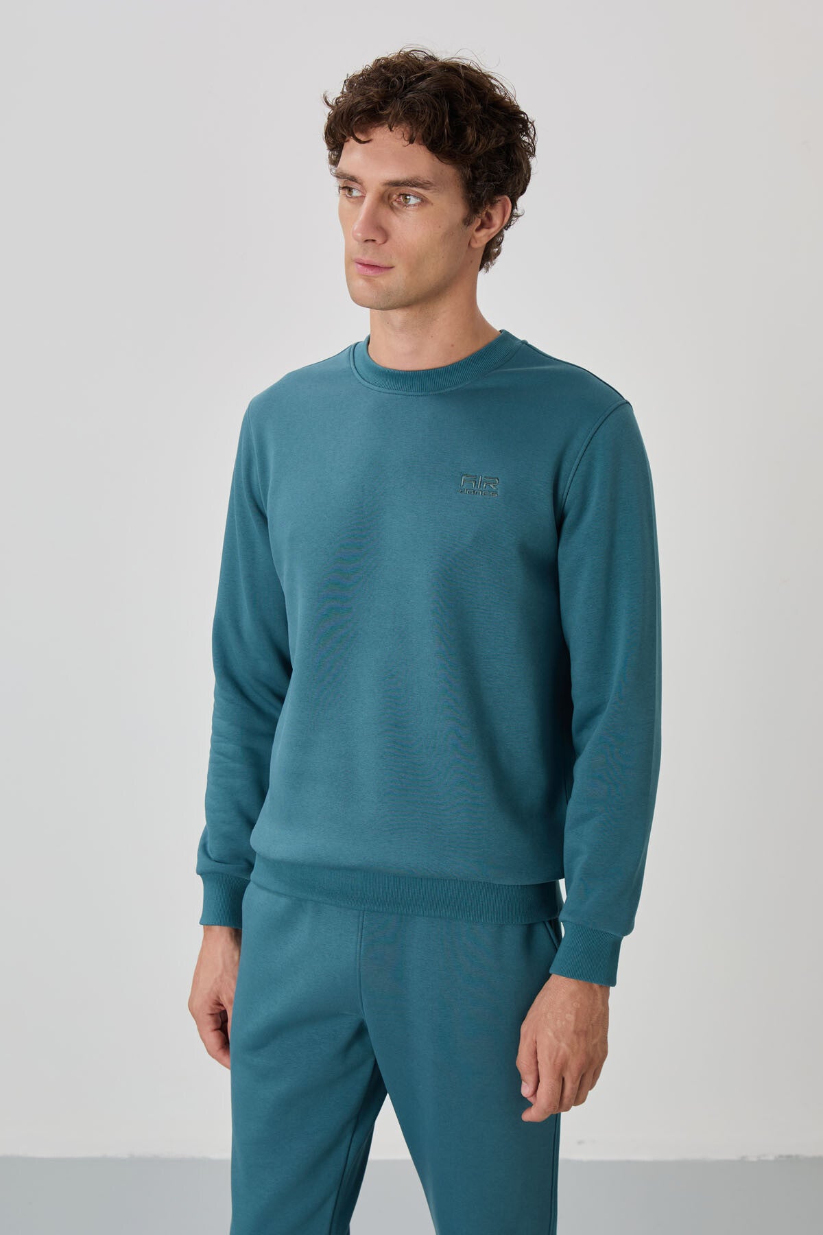 Andy Green Hooded Men's Tracksuit Set - 85190