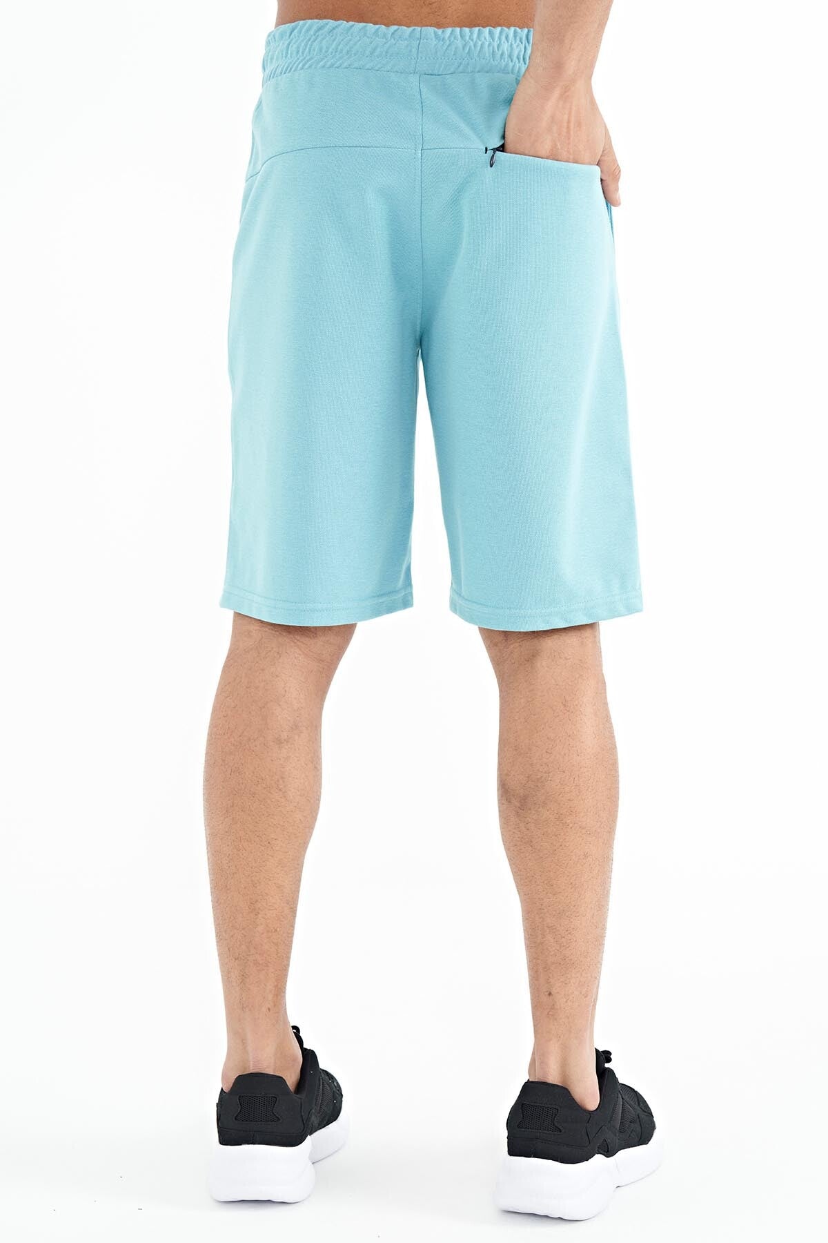 Antony Light Blue Standard Fit Men's Shorts - 81247