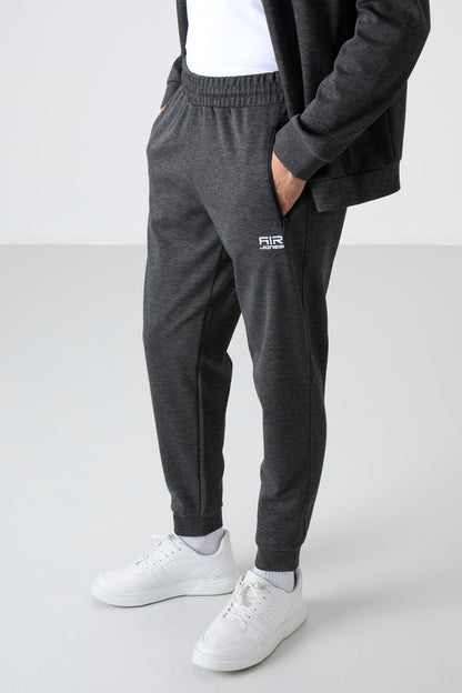 Hugo Anthracite Melange Jogger Men's Tracksuit Set - 85198
