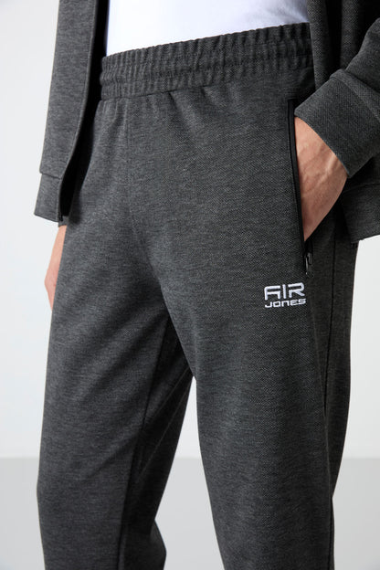Hugo Anthracite Melange Jogger Men's Tracksuit Set - 85198