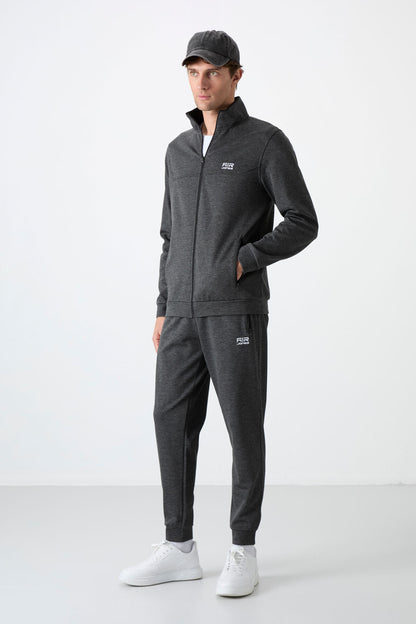 Hugo Anthracite Melange Jogger Men's Tracksuit Set - 85198