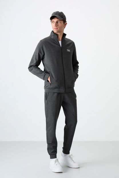 Hugo Anthracite Melange Jogger Men's Tracksuit Set - 85198