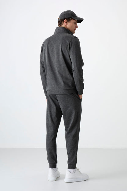 Hugo Anthracite Melange Jogger Men's Tracksuit Set - 85198