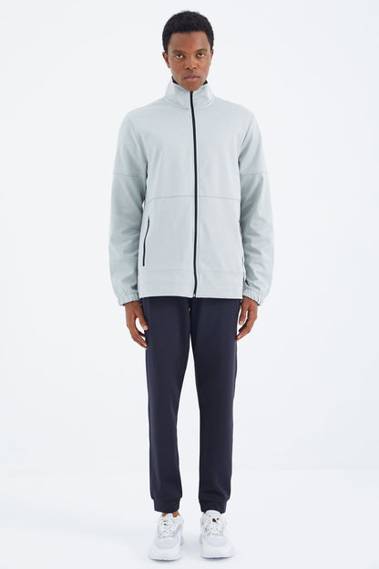 Anthracite Laced Detail Relax Fit Men's Tracksuit Bottom - 84993
