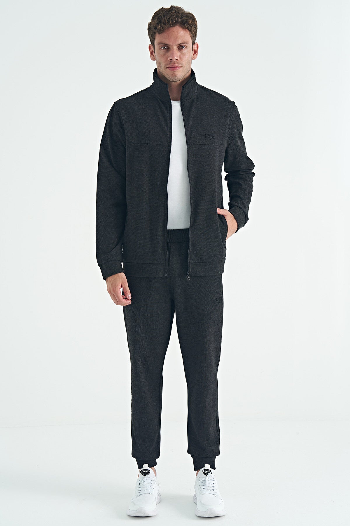 Hugo Anthracite Jogger Men's Tracksuit Set - 85198