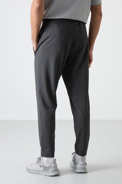 Barton Anthracite Melange Jogger Men's Tracksuit Bottom - 84952