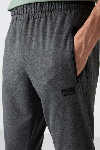 Rory Anthracite Melange Jogger Men's Tracksuit Bottom - 84909