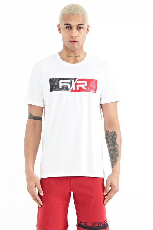 Casey White Standard Fit Men's T-Shirt - 88205