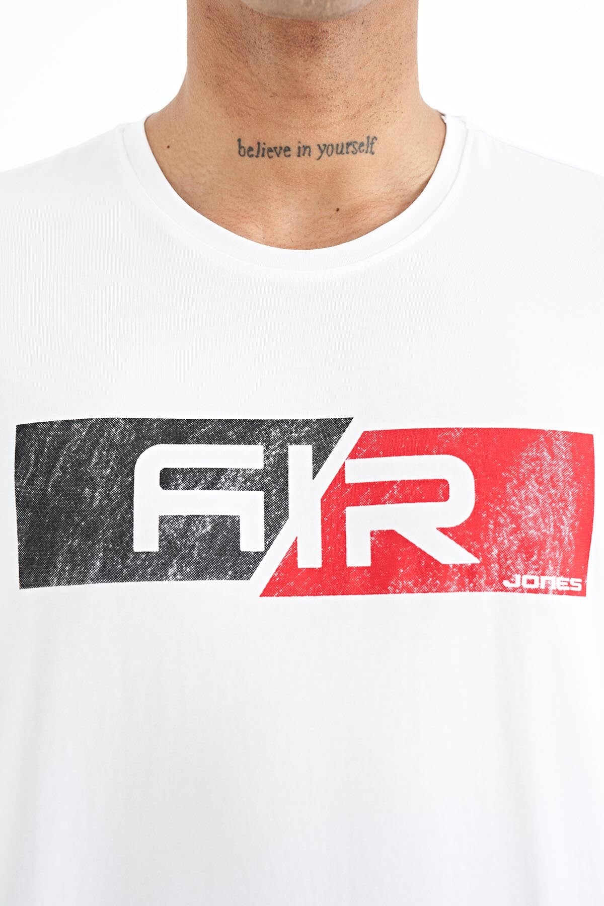 Casey White Standard Fit Men's T-Shirt - 88205