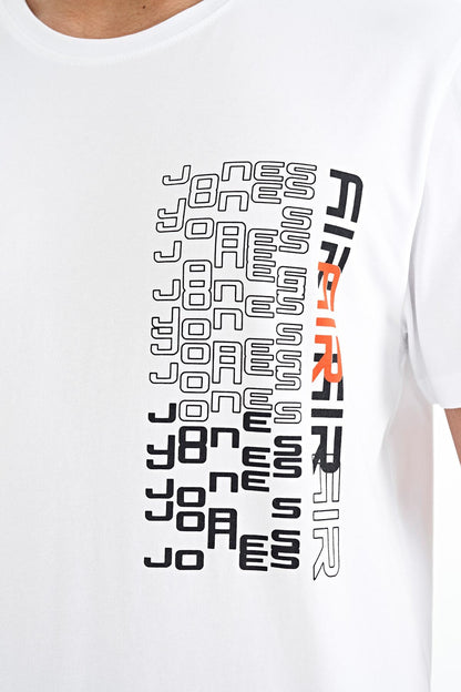 Plain White Standard Fit Men's T-Shirt - 88208