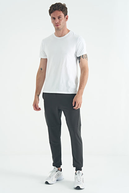 White Basic Men's T-Shirt - 88245