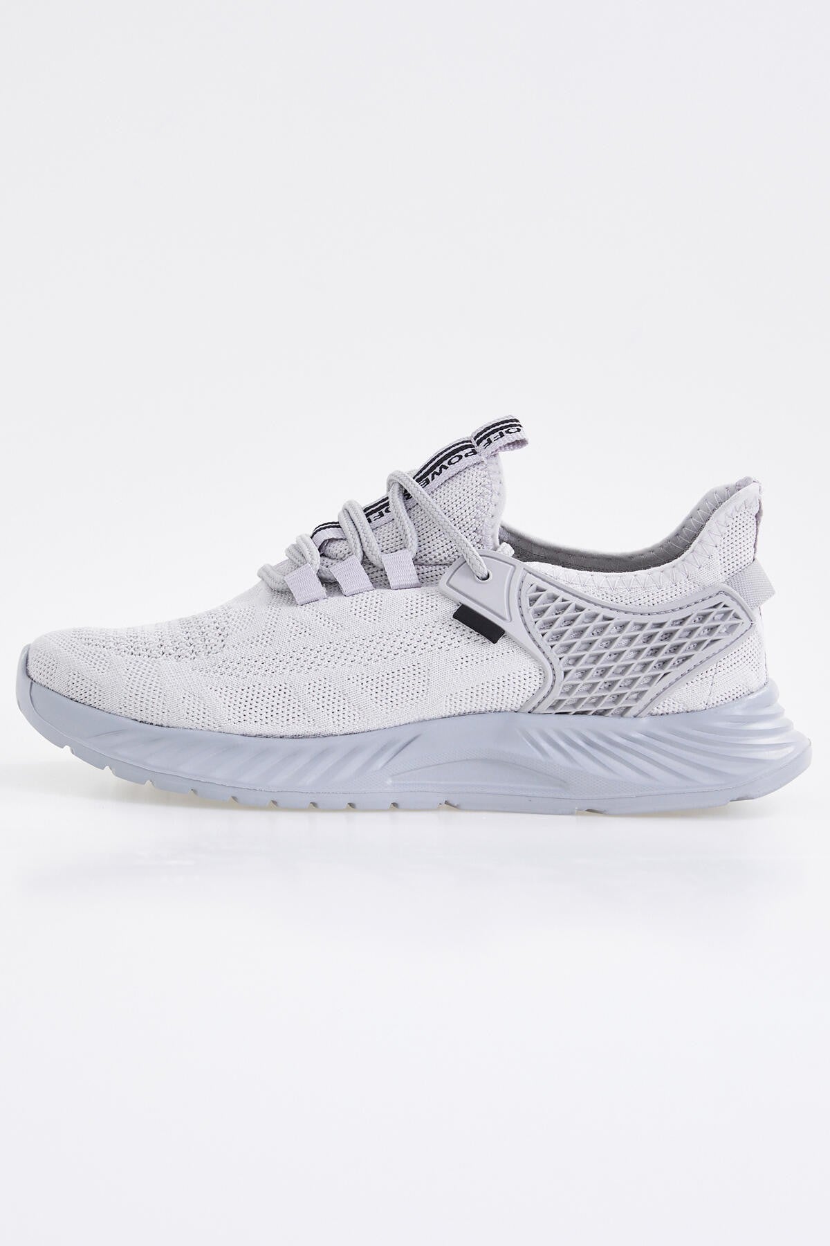 High-Top Lace-Up Thick Sole Men's Sneakers - 89100