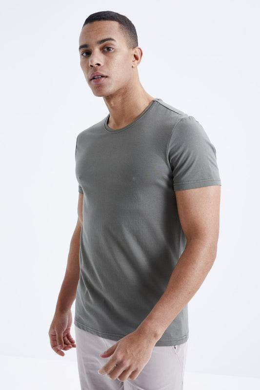 Men's Khaki T-Shirt