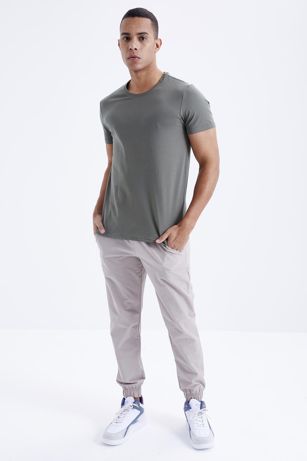 Men's Khaki T-Shirt