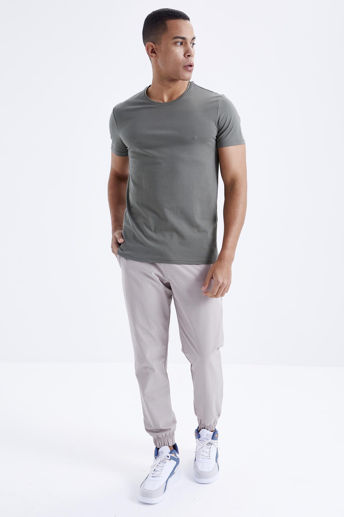 Men's Khaki T-Shirt