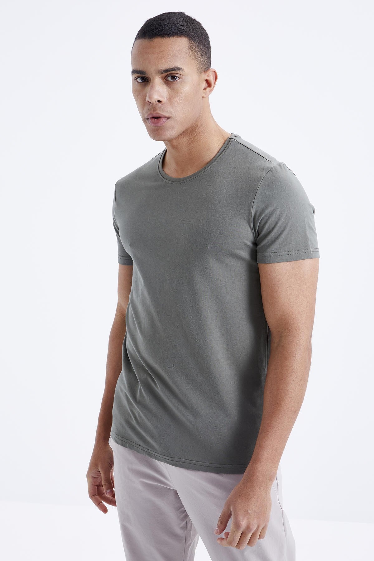 Men's Khaki T-Shirt
