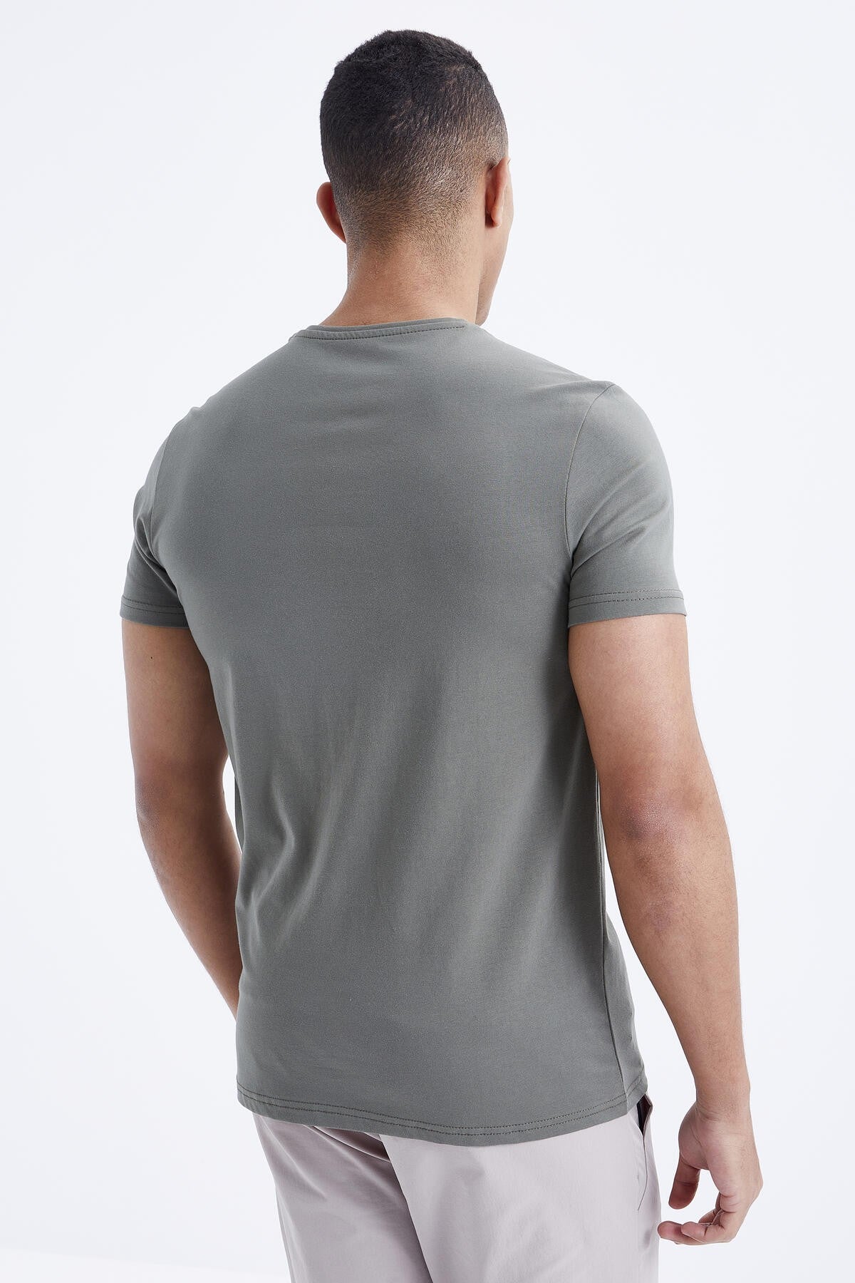 Men's Khaki T-Shirt