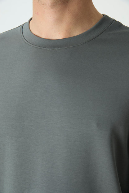 Basic O Collar Comfort Fit Men's Sweatshirt - 88053