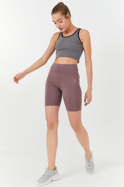 Basic Zero Sleeve Narrow Cut U Neck Women's Crop Top Singlet - 97162