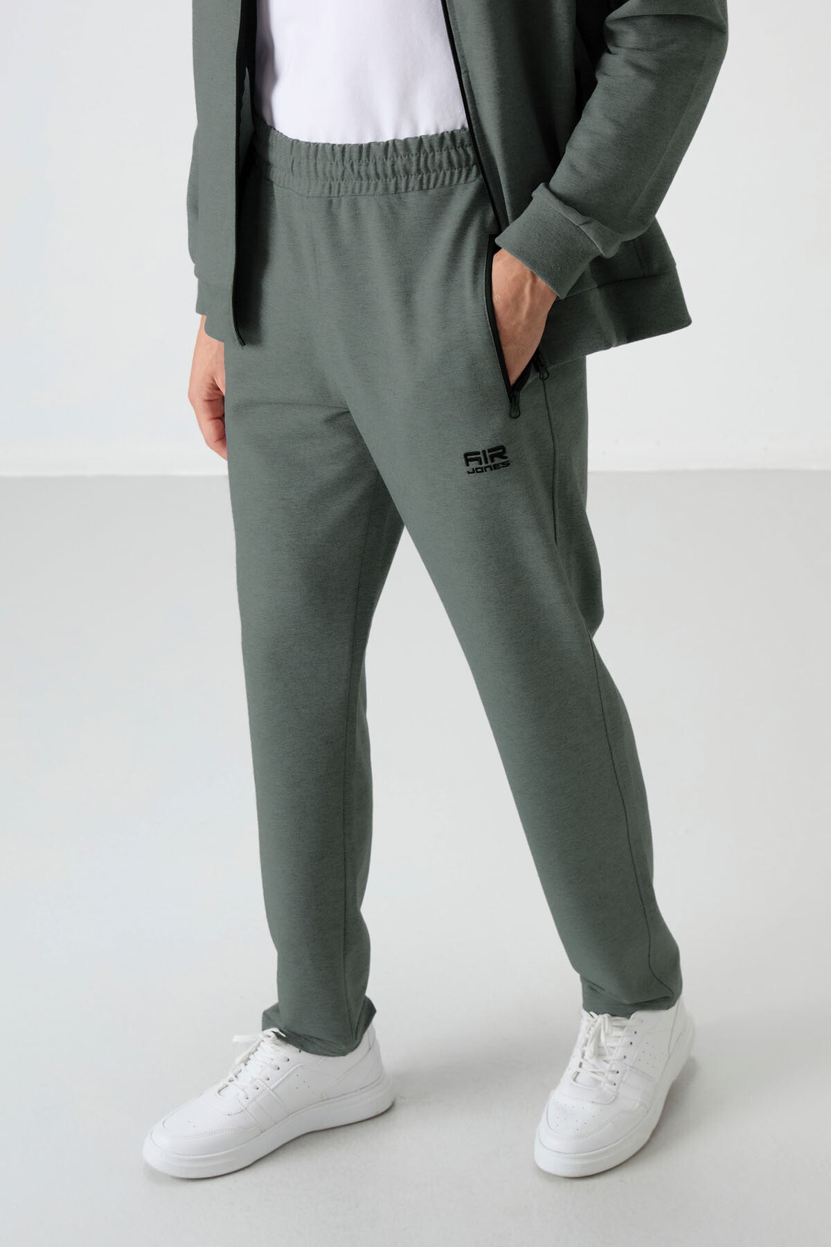 Troy Khaki Standard Mold Men's Tracksuit Set - 85196