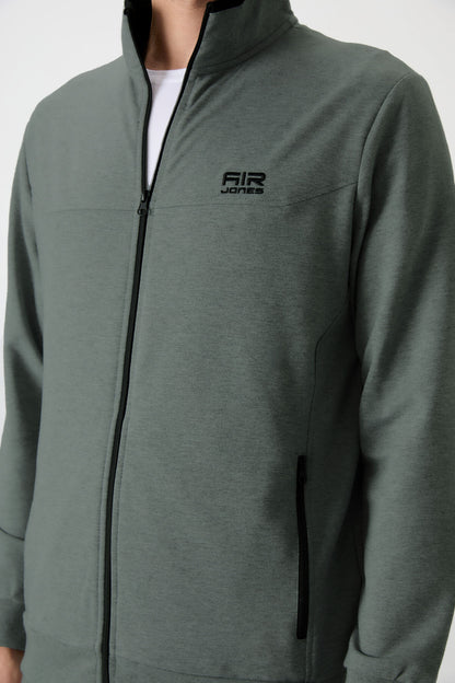 Troy Khaki Standard Mold Men's Tracksuit Set - 85196
