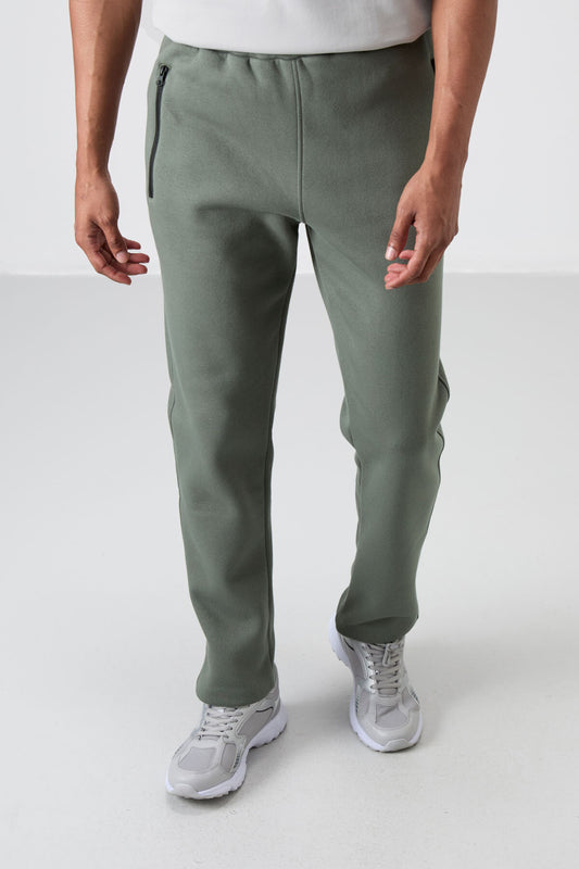 Carlo Khaki Men's Tracksuit Bottom with Piping - 84942
